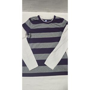 SJB Active Long Sleeve Top Small  Gray and Purple